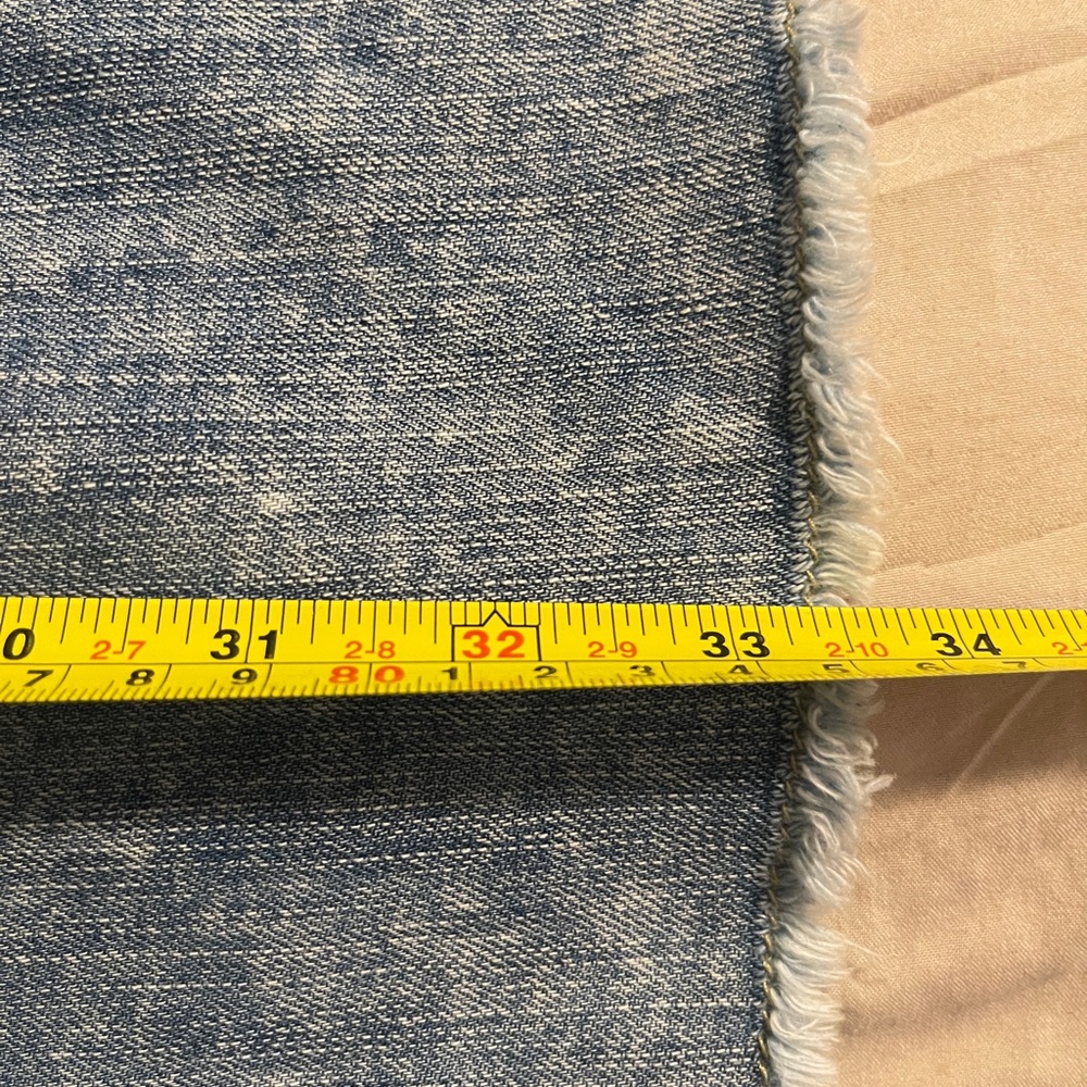 Fiore Jean Jacket Womens Size Small/Medium Blue Oversized Knee Length Denim - Picture 10 of 11